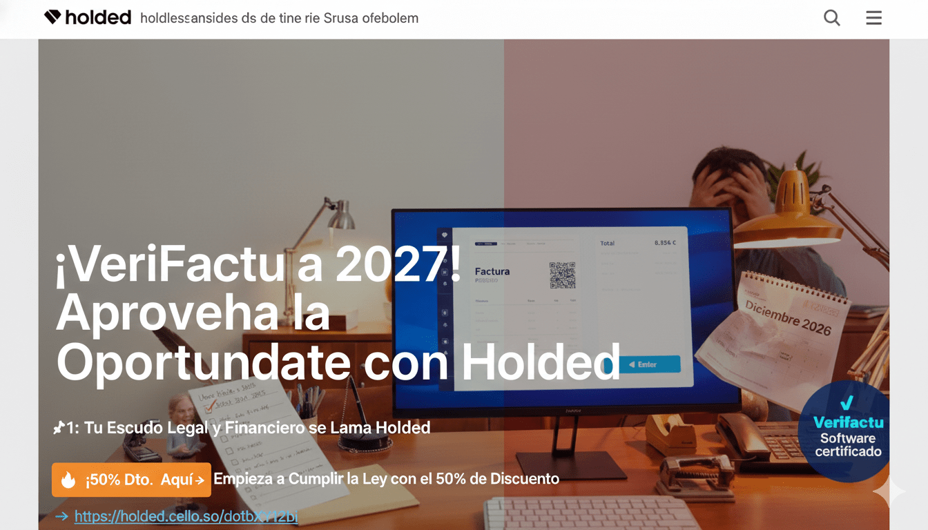 ¡Respiro y Oportunidad! Hacienda Retrasa VeriFactu a 2027… ¡Pero NO te Quedes Atrás!